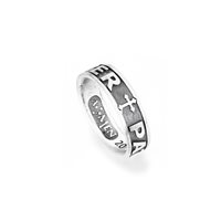 Anello Amen Uomo Padre Nostro in Argento PAT-20 - PAT-20